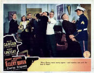 Enemy Agents Meet Ellery Queen - Lobbycard: "Ellery Queen meets enemy agents - and matches wits with the best of them!"