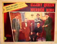 Ellery Queen and the Murder Ring - lobbycard B