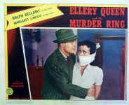 Ellery Queen and the Murder Ring - lobbycard D