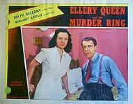 Ellery Queen and the Murder Ring - lobbycard F