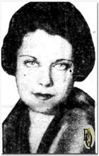 An engagement of interest to many Syracuse theatergoers is that of Miss Frances Beranger, daughter of  Mrs. William C. deMille, and Donn Cook, former memberof the Wieting Stock Company.