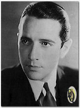 Publicity photo of a young Donald Cook