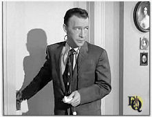Culver as Dr. Bill Hawley in Perry Mason's "Case of The Crimson Kiss" (1957).