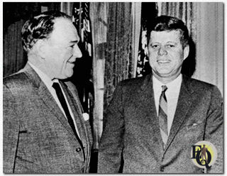 In 1963 he had the honor of meeting with President John F. Kennedy while in Washington helping to kick off the annual Cancer Crusade.