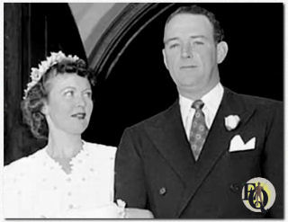 Gargan and his wife, Mary, at Palm Springs’ own Our Lady of Solitude Church where they likely have just renewed their vows. The couple was first married in 1928.