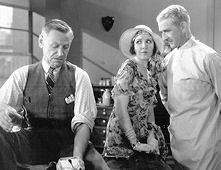 Charley Grapewin with Mary Brian and George Irving in "Only Saps Work" (1930).