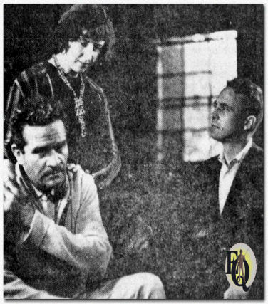 David Hooks, Paddy Croft and John Hillerman have leading roles in Ugo Betti's "The Burnt Flower Bed." It opens a 10-day engagement Wednesday at "The Playhouse in the Park". (1964)