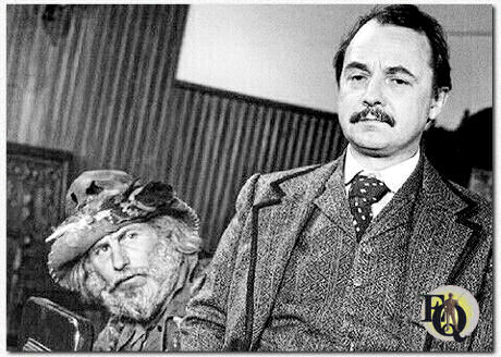 John Hillerman and Jack Starrett in "Blazing Saddles" (Warner Bros., Feb 7. 1974)