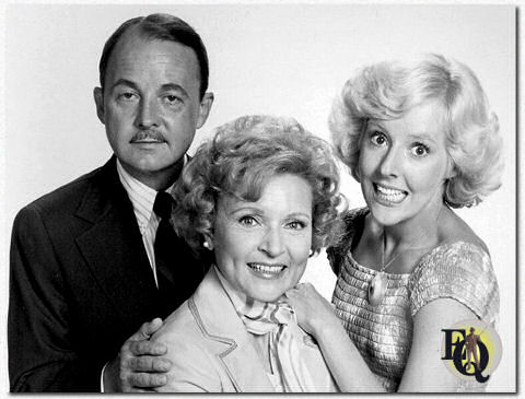 Publicity shot for "The Betty White Show (1977 - 1978)" with (L-R) John Hillerman, Betty White and Georgia Engel.
