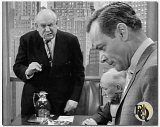 On television, Smith played the overbearing boss Oliver Misrell in "The Twilight Zone" first-season episode, "A Stop at Willoughby" (1960) where angered by the loss of a major account he drove James Daly near crazy with the lecture, "You need to PUSH PUSH PUSH them!".