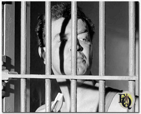 Arch Johnson in boxer Rocky Graziano's biopic "Somebody Up There Likes Me" (MGM, Jul 3. 1956). Arch played Heldon, one of the tough, streetwise characters who tries to exert influence over Rocky.