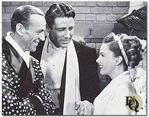 Fred Astaire, Peter Lawford and Judy Garland in "Easter Parade" (1948).