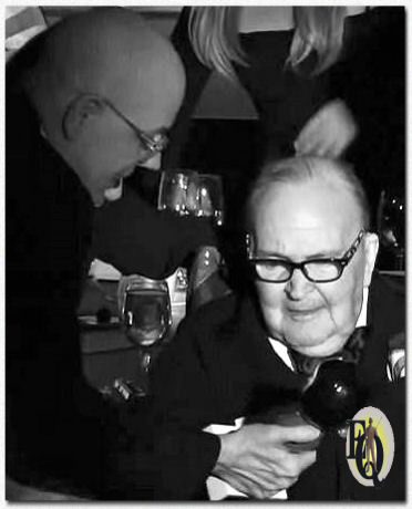 In 2018 MWA offered William Link the Grand Master Edgar, Joseph Goodrich is presenting him the award (L).