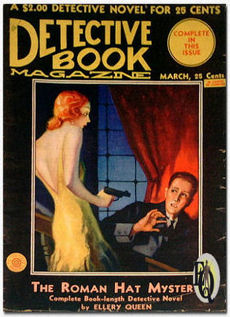 Publicatie uit maart 1931 in Detective Book Magazine Nr.12