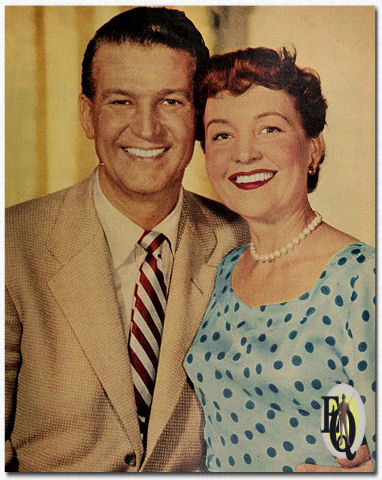 Bud Collyer and his wife Marian Shockley in 1954.