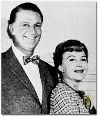 Marion Shockley and her husband Bud Collyer in 1961.