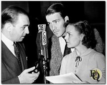 Inspector Queen turns the tables. Ellery Queen, Columbia's master of mysteries, and Nikki listen to Inspector Queen. Usually Ellery's father finds it difficult to get in a word when the youngsters are in action. This time, they are not only listening but positively concentrating.