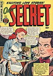 Our Secret #7 (April 1950) featuring a 9 page story intended for unpublished Ellery Queen nr 5.