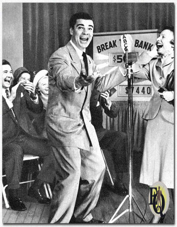 Bert Parks in" Break The Bank" (1949)