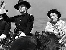 Here you see Charley assisting Errol Flynn (and Olivia De Havilland) in "They Died with Their Boots On" a 1941 western film directed by Raoul Walsh. 