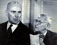 George Zucco and Charley Grapewin