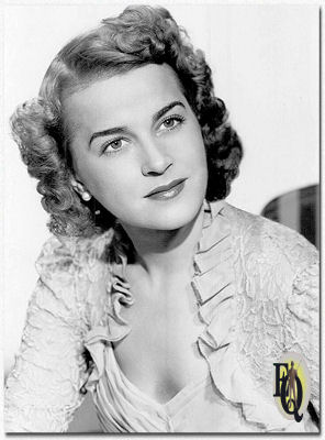 Queen's New Secretary. Gertrude Warner is the new Nikki Porter secretary-confidante to gentleman sleuth Ellery Queen on the "Adventures of Ellery Queen" over CBS every Wednesday (CBS, Jul 12. 1945)