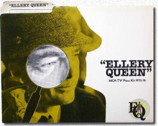 "Ellery Queen" MCA TV press Kitt 1975 - 1976