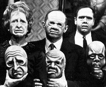 "The Masks", an episode of "The Twilight Zone" (1964) with Virginia Gregg, Milton Selzer, Alan Sues.