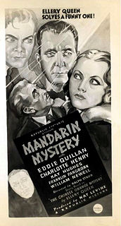 "The Mandarin Mystery" - Film poster