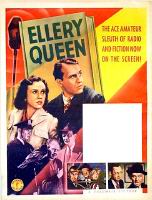 Stock Poster Ellery Queen series: stock posters had a blank space for the title, and credits, and the picture remained the same. The Ellery Queen stories was projected as a series, and the stock poster was used in a lot of theaters. 