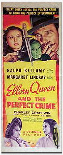Ellery Queen and the Perfect Crime - Poster 