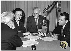 From Left to Right: Ellery Queen, Charlotte Keane, Parks Johnson and Warren Null.