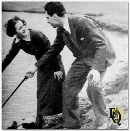 Connie Gates and Kenneth Roberts ("Radio Stars", Aug 1935)