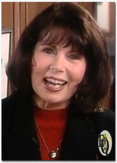 As Nina Rhodes she did interviews for a program called "Contact" (1999) (YouTube).