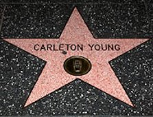 Carleton has his star on the North side of the 6700 block of Hollywood Boulevard