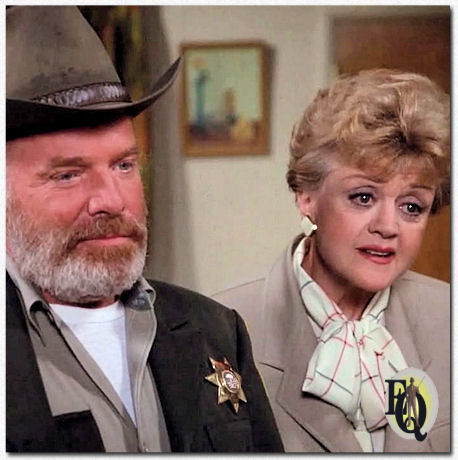 As sheriff Tugman opposite Angela Lansbury's Jessica Fletcher in "Truck Stop" (CBS, April 2. 1989) an episode of the popular "Murder, She Wrote".