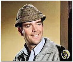 Jim Hutton wearing "the" Ellery Queen hat